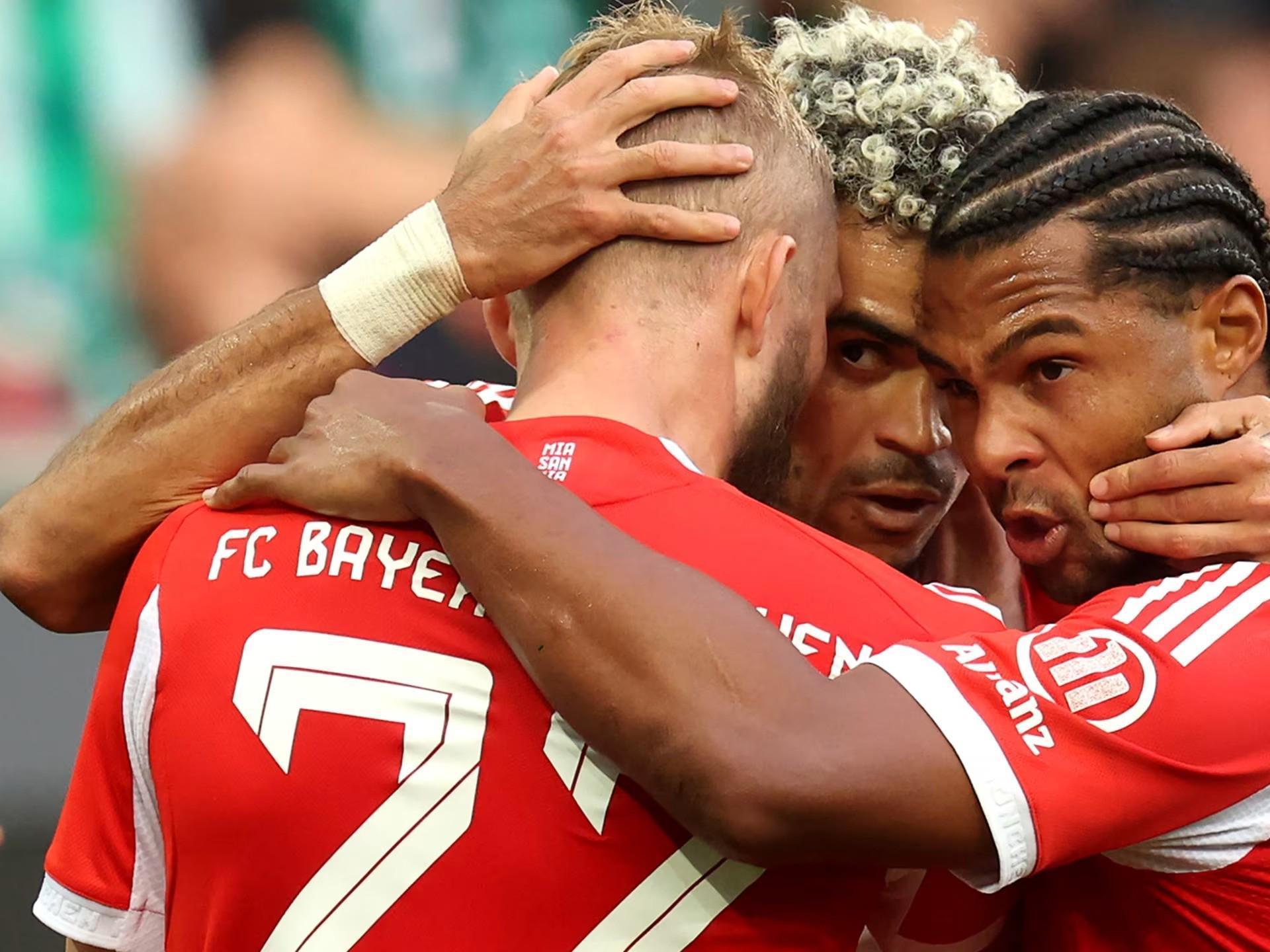 华体会官网-拜仁本赛季德甲下半场进了42球，其他球队总进球数最多38球